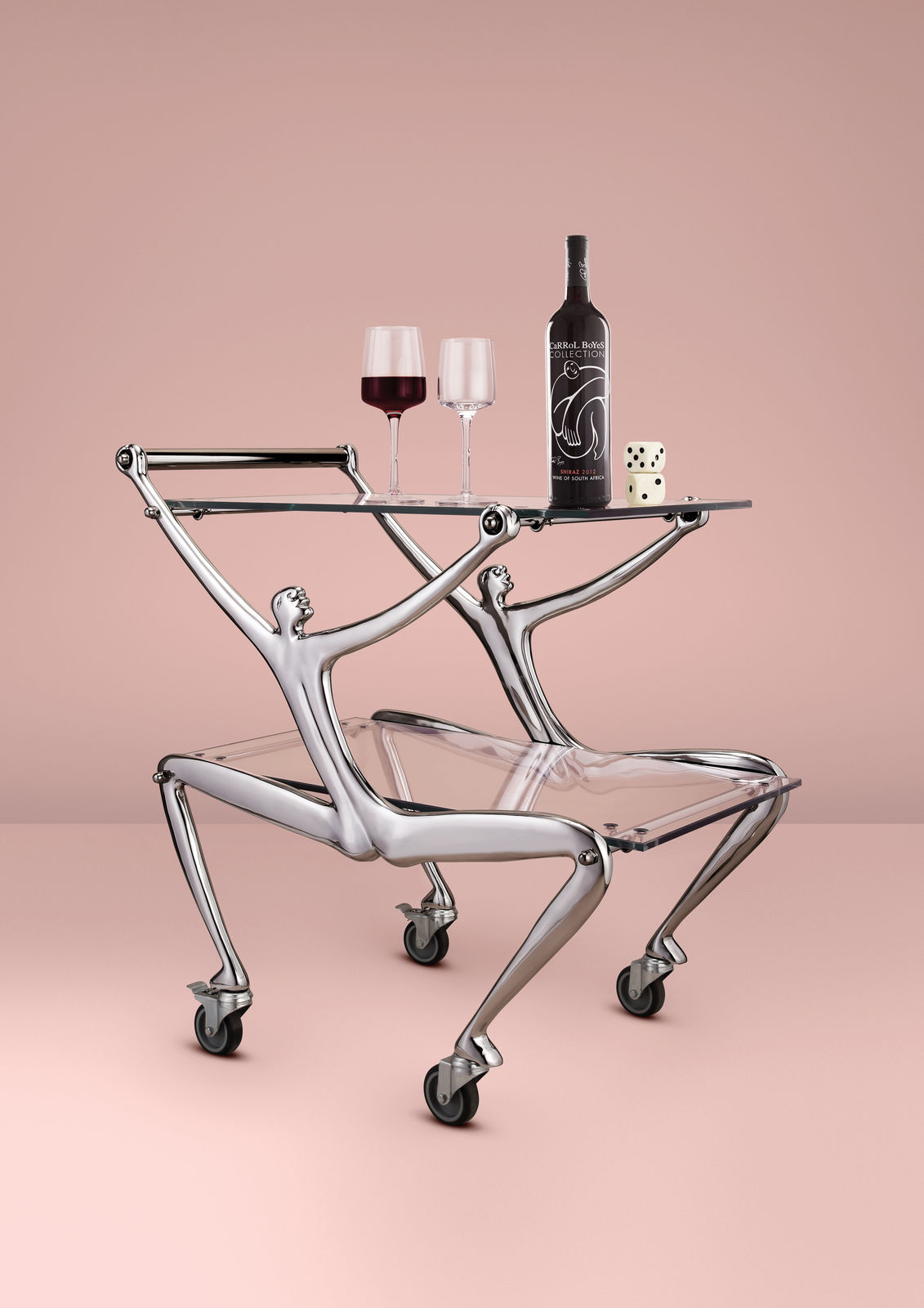 Drinks trolley - by Carrol Boyes